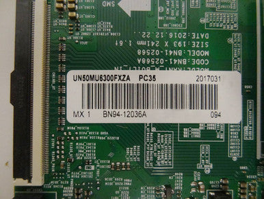 BN94-12036A Samsung Main Board for UN50MU6300F (Version DA01)