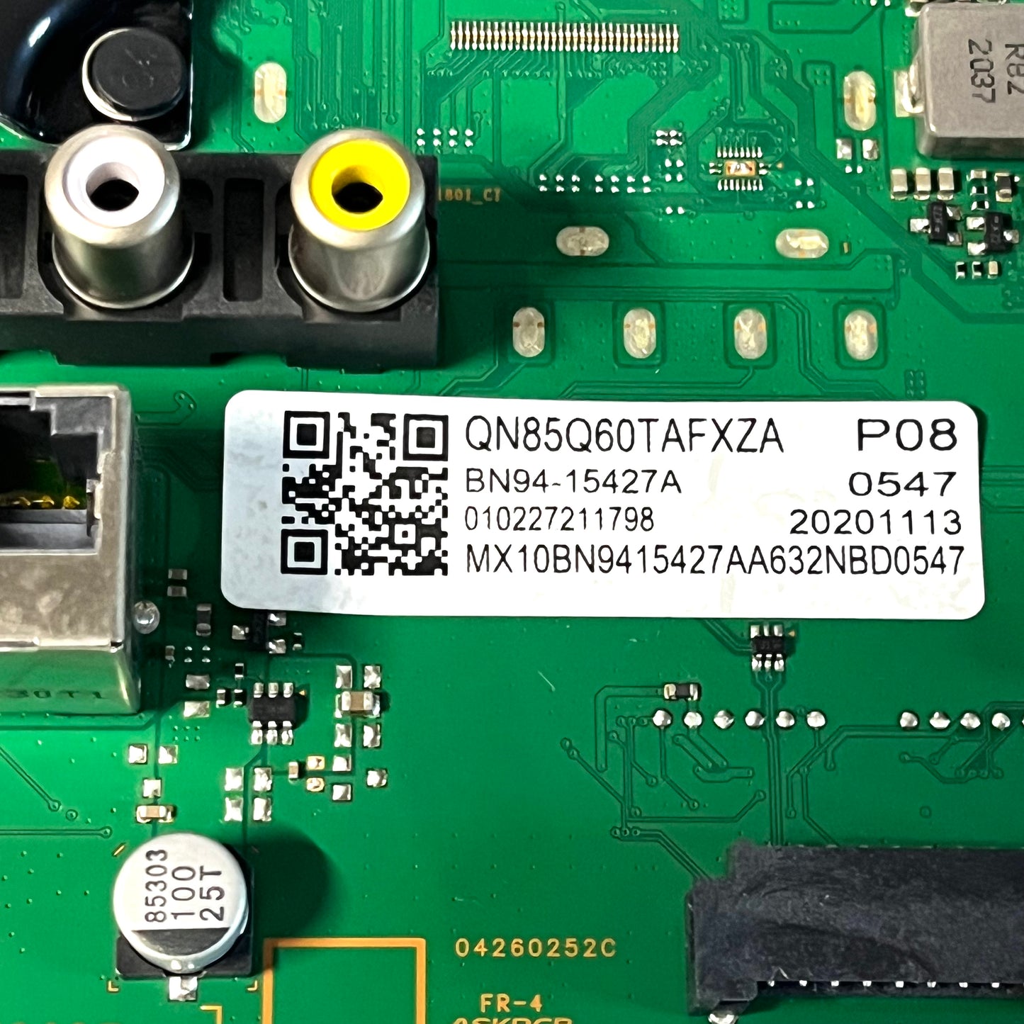 BN94-15427A Samsung Main Board, QN85Q60TAFXZA