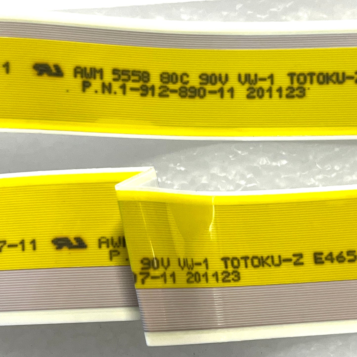 1-912-907-11, 1-912-890-11 Sony Flat LVDS Ribbon Cables - XBR77A9G