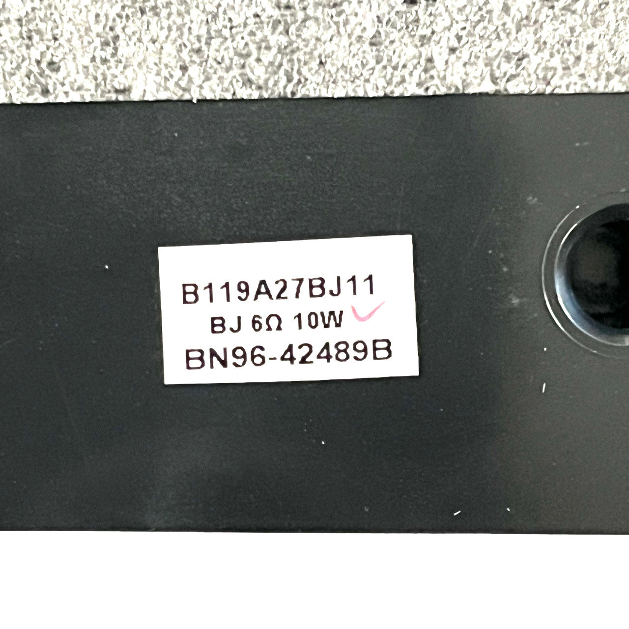 BN96-42489B, Speaker Set for Samsung TV model UN82MU8000FXZA