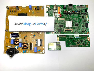 LG EBT64592803 Main Board, EAY64491401 Power Supply, 6871L-3850D T-Con, EAT63435701 Wireless/Wifi/Adapter Module for 49LJ5500-UA.AUSYLJR