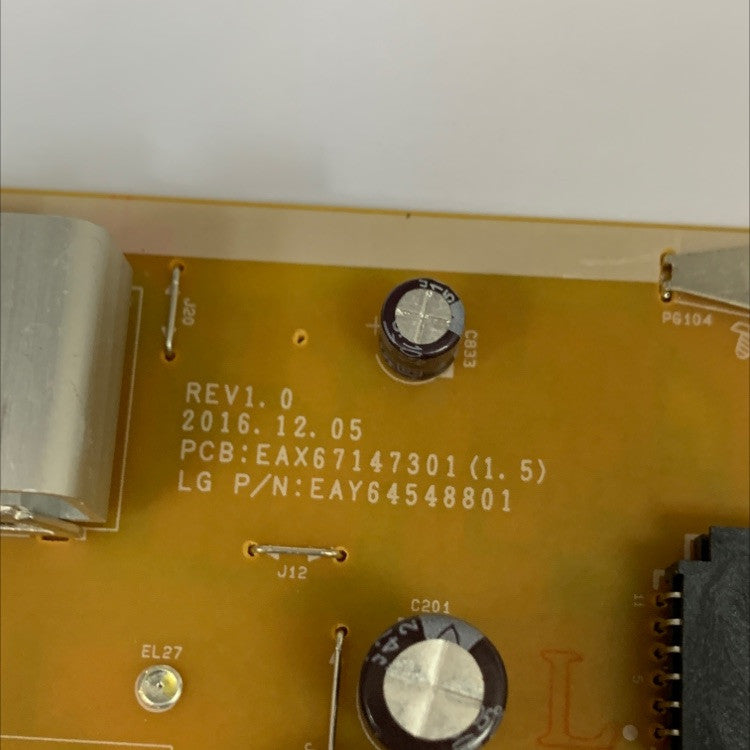 EAY64548801 LG power supply for tv model 55LV340C