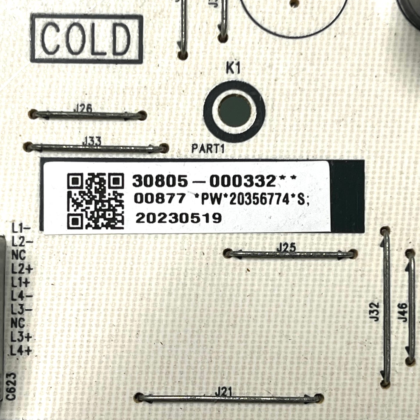 30805-000332 TCL Power Board