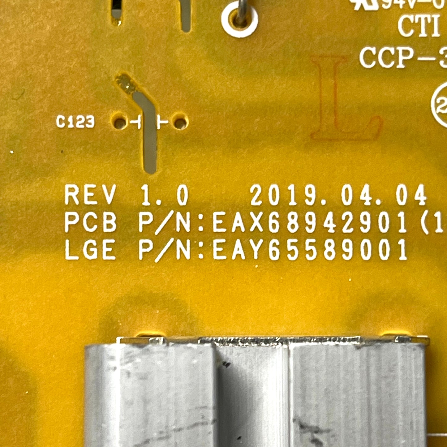 EAY65589001 LG Power Board, 60UM6950DUB.BUSNLOR