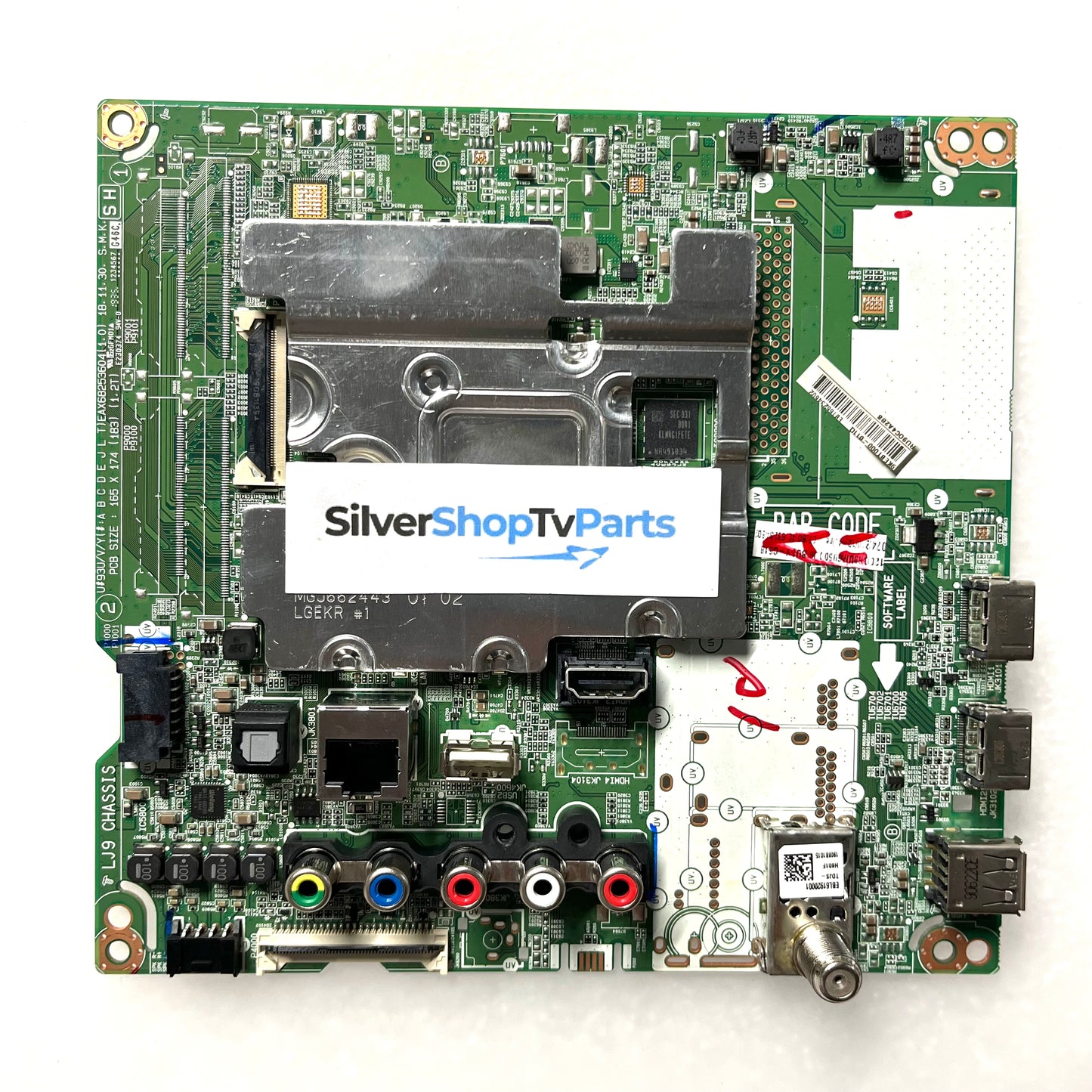 LG EBT66234602 Main Board, 60UM6950DUB.BUSNLOR