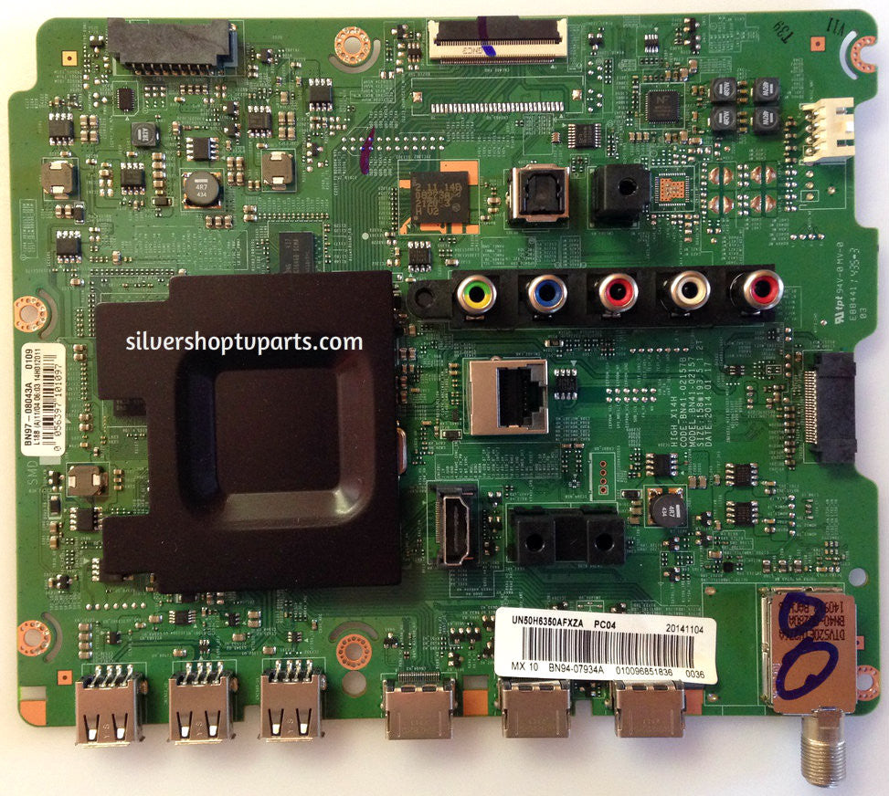 Samsung BN94-07934A Main Board for UN50H6350AF