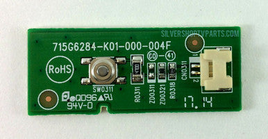 Vizio 715G6284-K01-000-004F Power Button for E500i-B1
