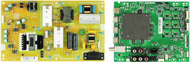 Vizio 6M03A0000S00J Main Board, P650D112DA-MP02 Power Supply, TACDJ4031 T-Con Board for Vizio V655-G9 with serial LINIYBKV