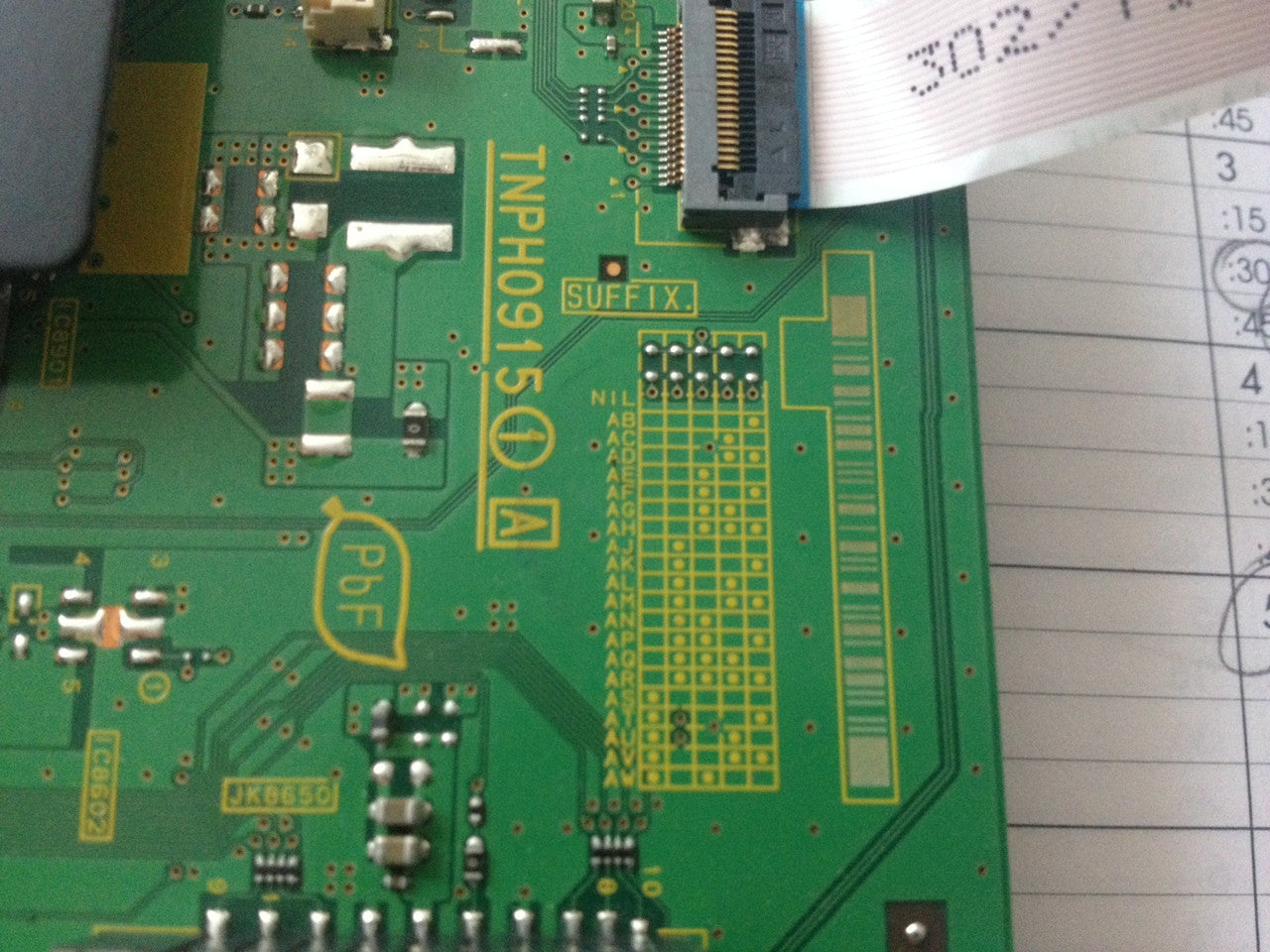Panasonic TNPH0915 TXN/A1NWUUS No Suffix for TCP50GT30