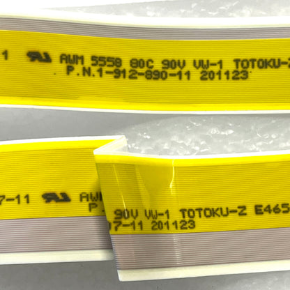1-912-907-11, 1-912-890-11 Sony Flat LVDS Ribbon Cables - XBR77A9G
