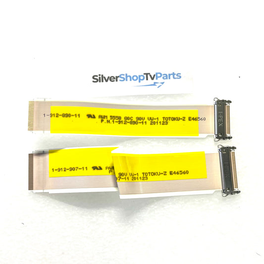 1-912-907-11, 1-912-890-11 Sony Flat LVDS Ribbon Cables - XBR77A9G