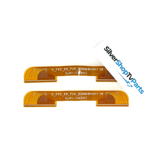 LJ41-13430C Samsung TV Panel Cable U_FPC_68_PIN_80MM