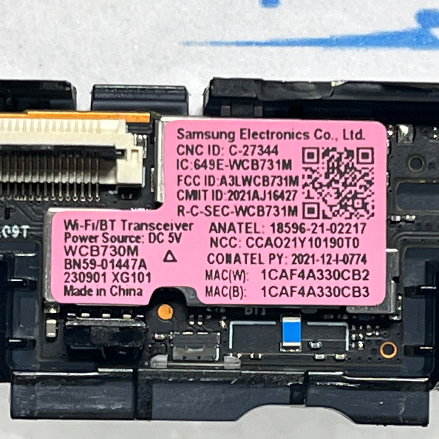 BN59-01447A Samsung Wi-Fi Module