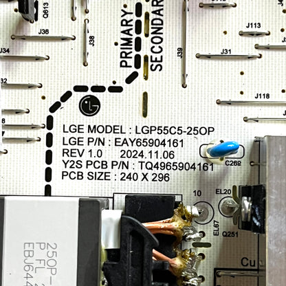 EAY65904161 LG Power Supply, OLED55C5PUA