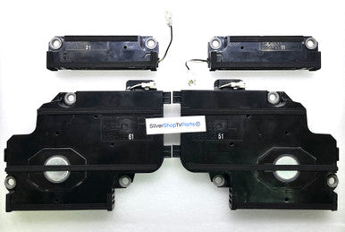 Sony Speakers Set of 4 1-859-108-61 / 1-859-108-51 / 1-859-109-21 / 1-859-109-11 for Sony XBR-75X940D