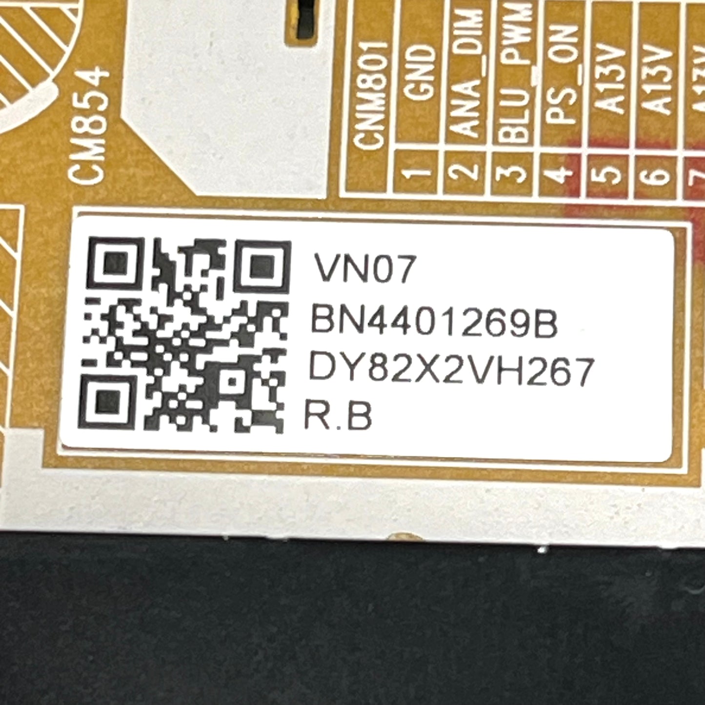 BN96-58679A Samsung Main Board/Power Supply, BN44-01269B, UN70DU7200FXZA