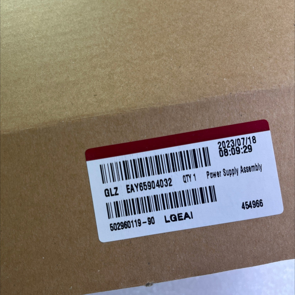 EAY65904032 LG Power Supply Board OLED55C2PUA