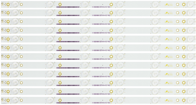 TPT500J1-HVN08.A Vizio LED Strips (12) for D50-D1