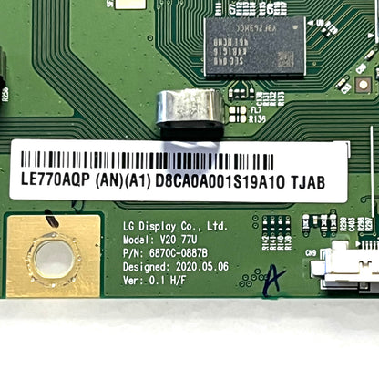 LE770AQP, 6870C-0887B, Sony T-Con Board | XBR-77A9G