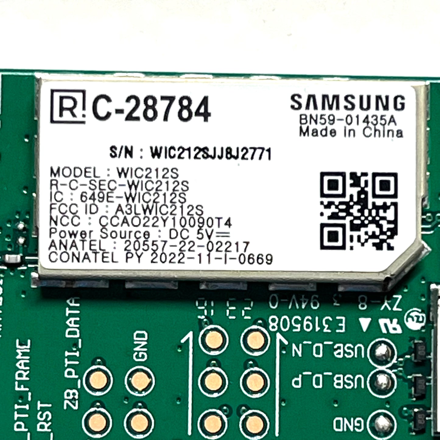Samsung BN59-01435A Wi-Fi Module