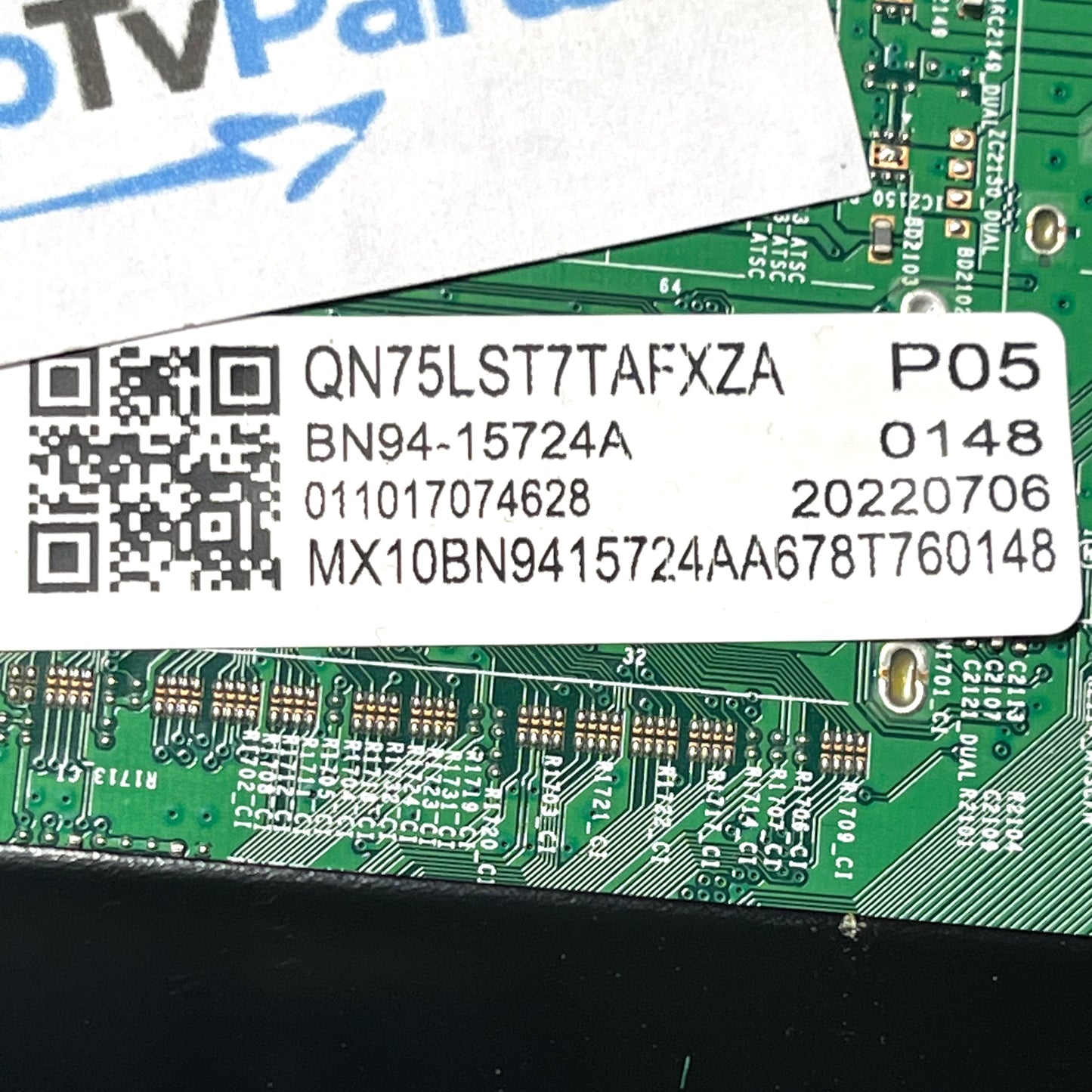 BN94-15724A Samsung Main Board, QN75LST7TAFXZA