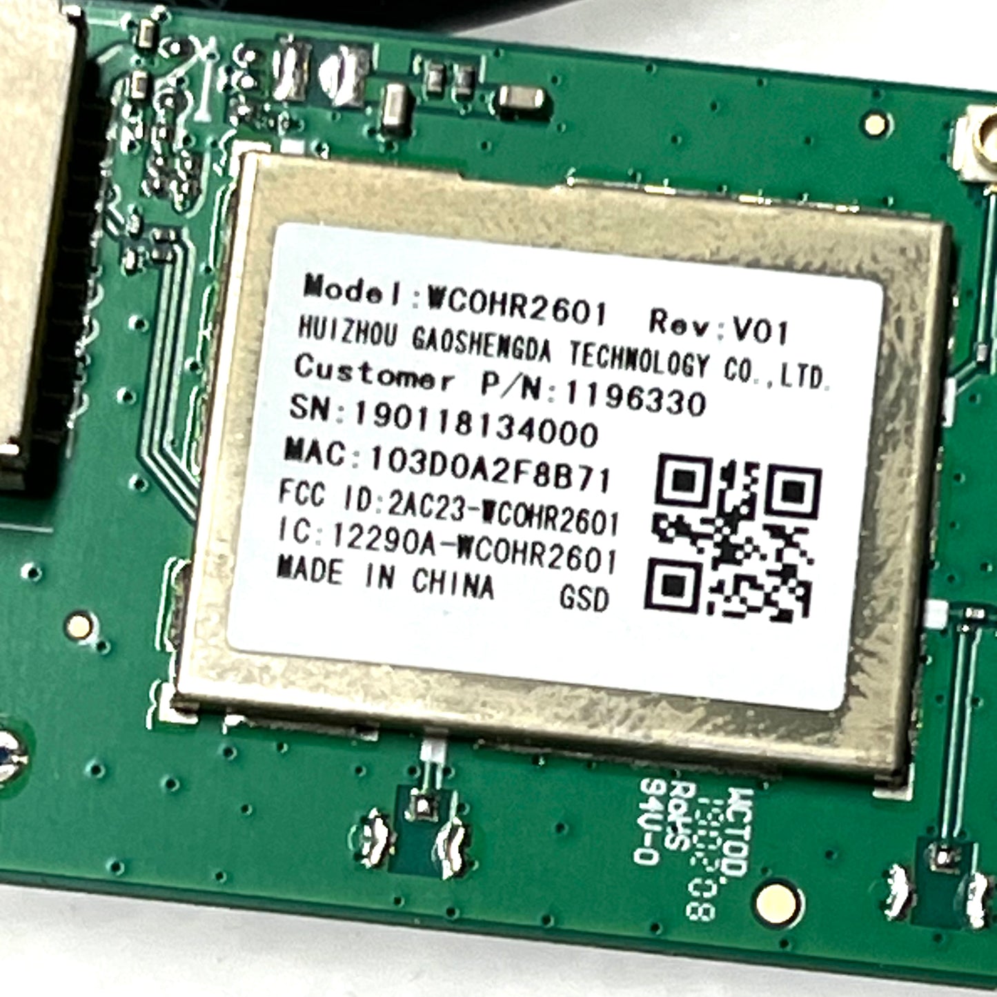 Hisense 1196330 Wi-Fi Module