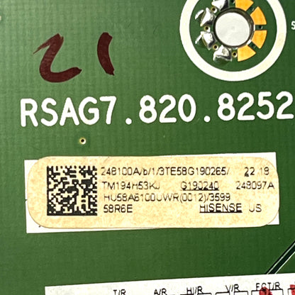 Hisense 248100 Main Board for 58R6E