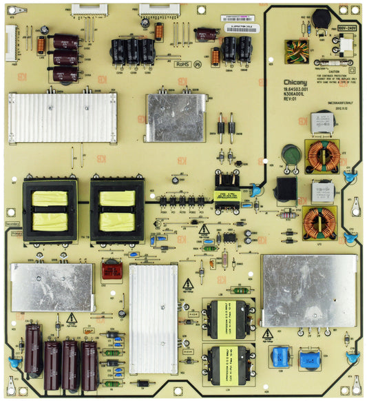 Insignia 1964S03001 (N306A001L) Power Board for NS-65D260A13